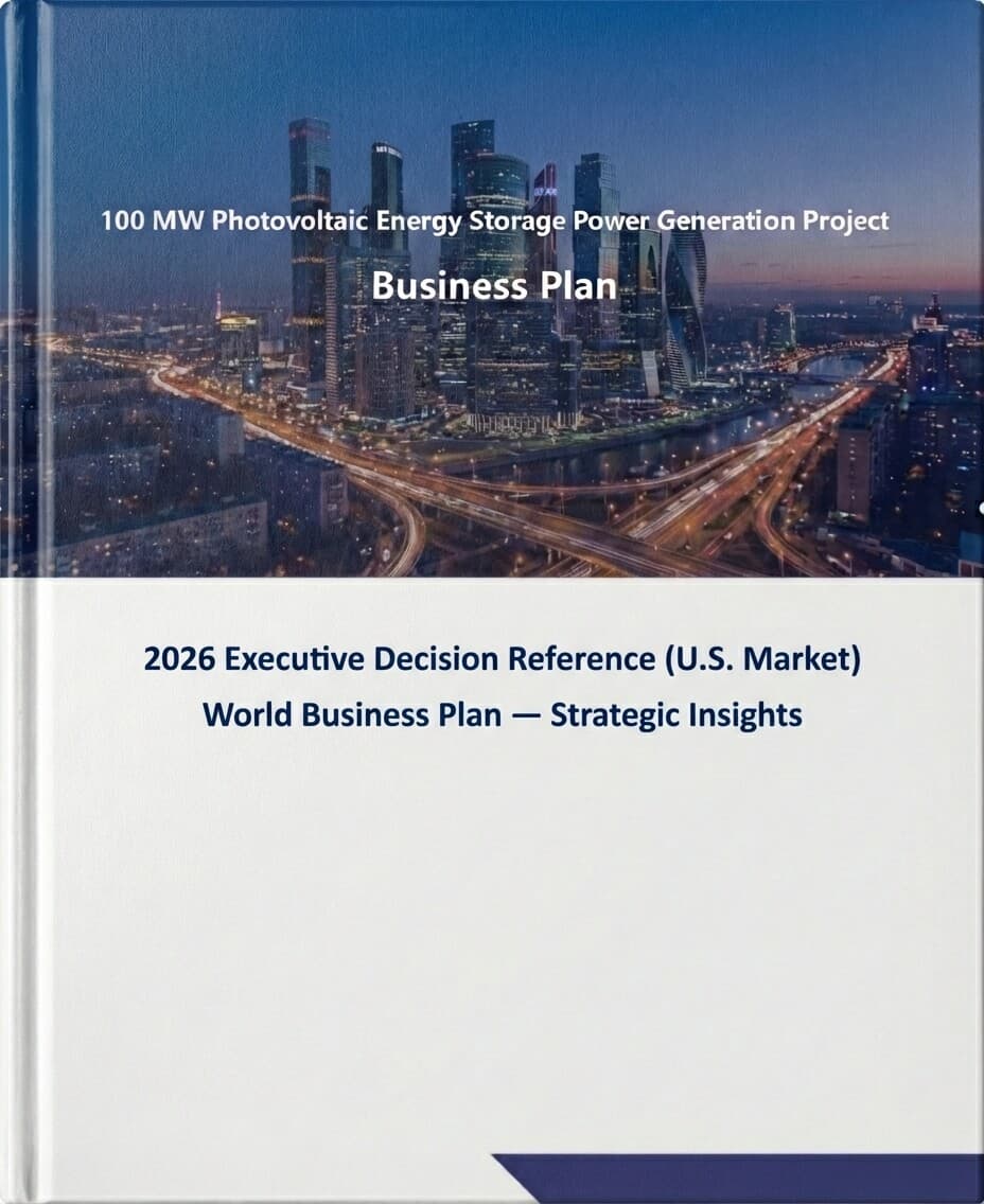 Business Plan for the Comprehensive Science and Technology Industrial Park Project