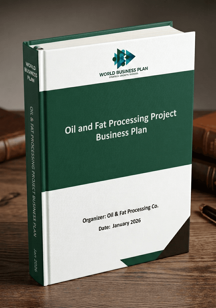 Oil and Fat Processing Project Business Plan